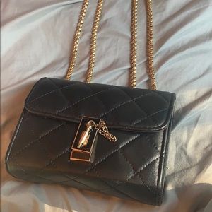 Black crossbody bag